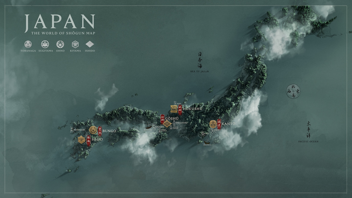 Map of Japan