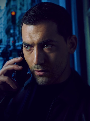 Dali Benssalah as Malik Amar in FX's The Veil