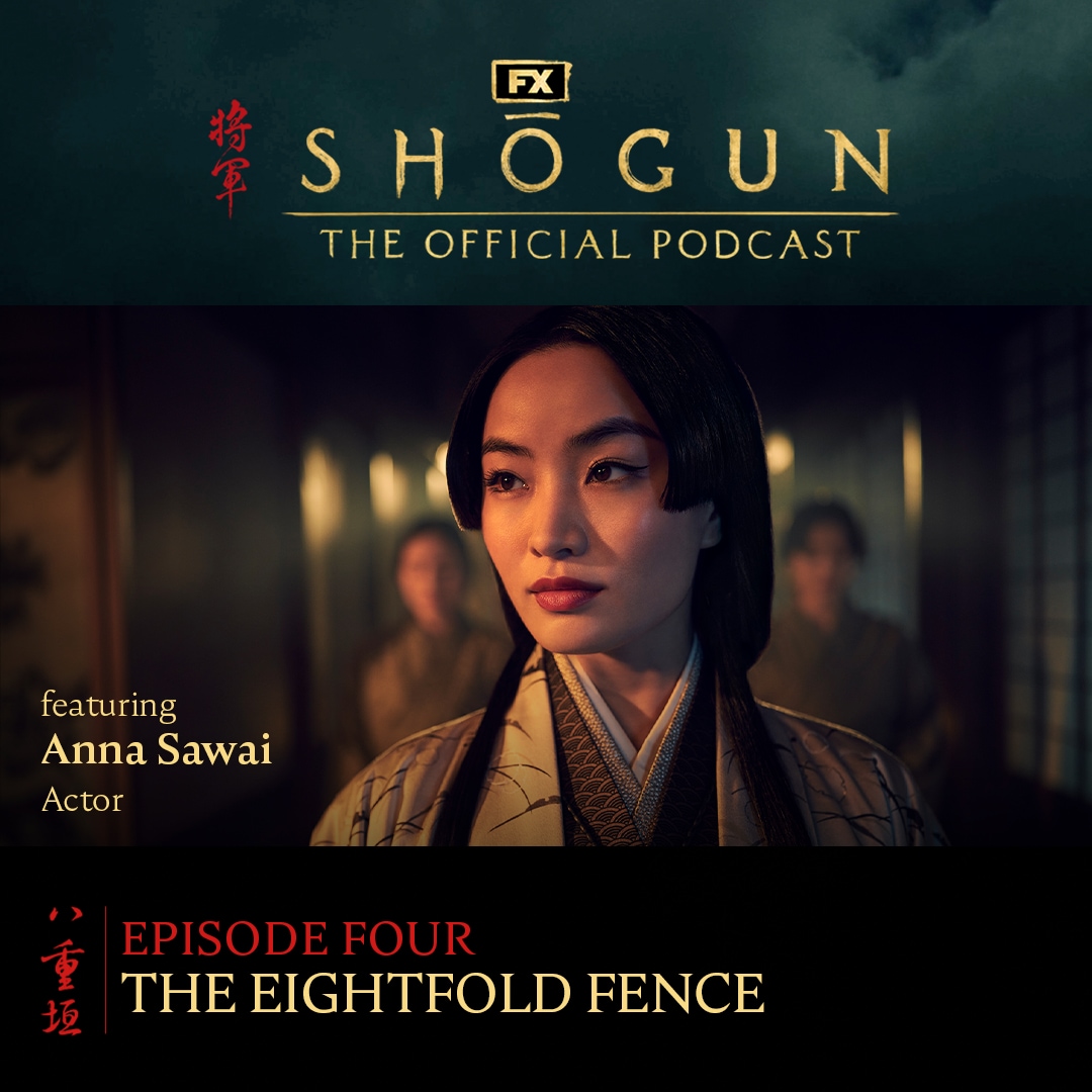Podcast episode 4 cover featuring Anna Sawai