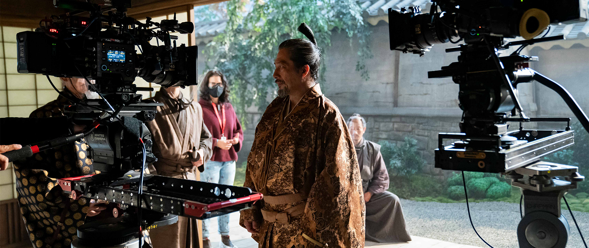 Cameras close in on Lord Toranaga in FX's Shogun